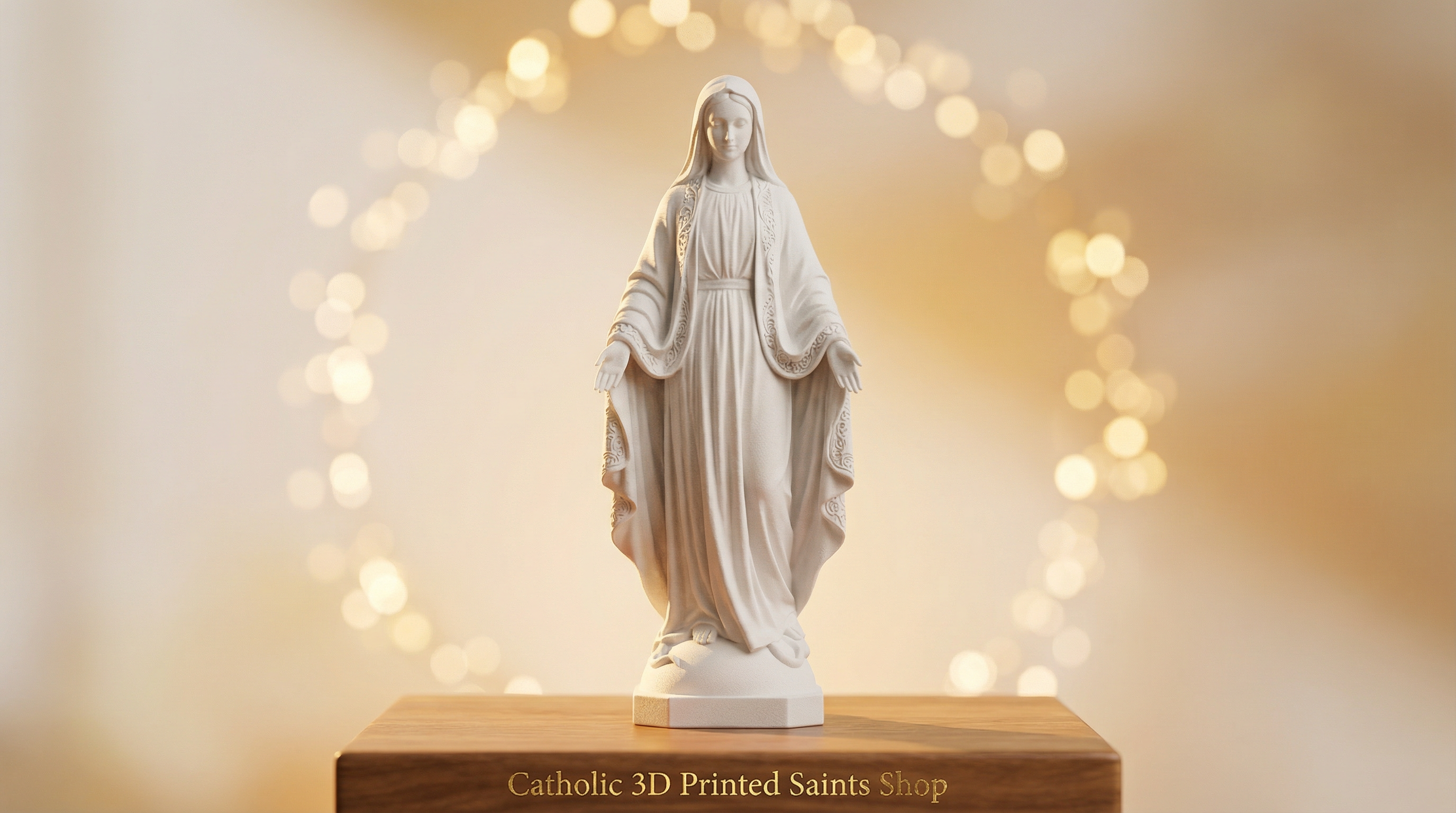 Nossa Senhora - Impressão 3D